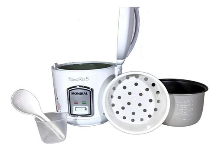 Miniatura Panela De Arroz Mondial Bianca Rice 4 -5 Xícaras 400W Npe-05