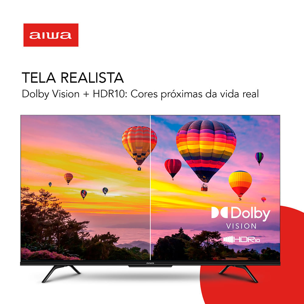 Miniatura Smart TV AIWA 75” GOOGLE TV 4K Comando de voz Dolby Vision&Atmos BIV