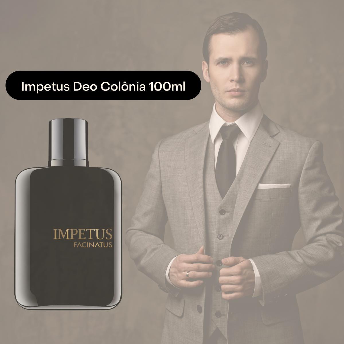 Perfume Masculino Impetus Poderoso Deo Colônia Amadeirado