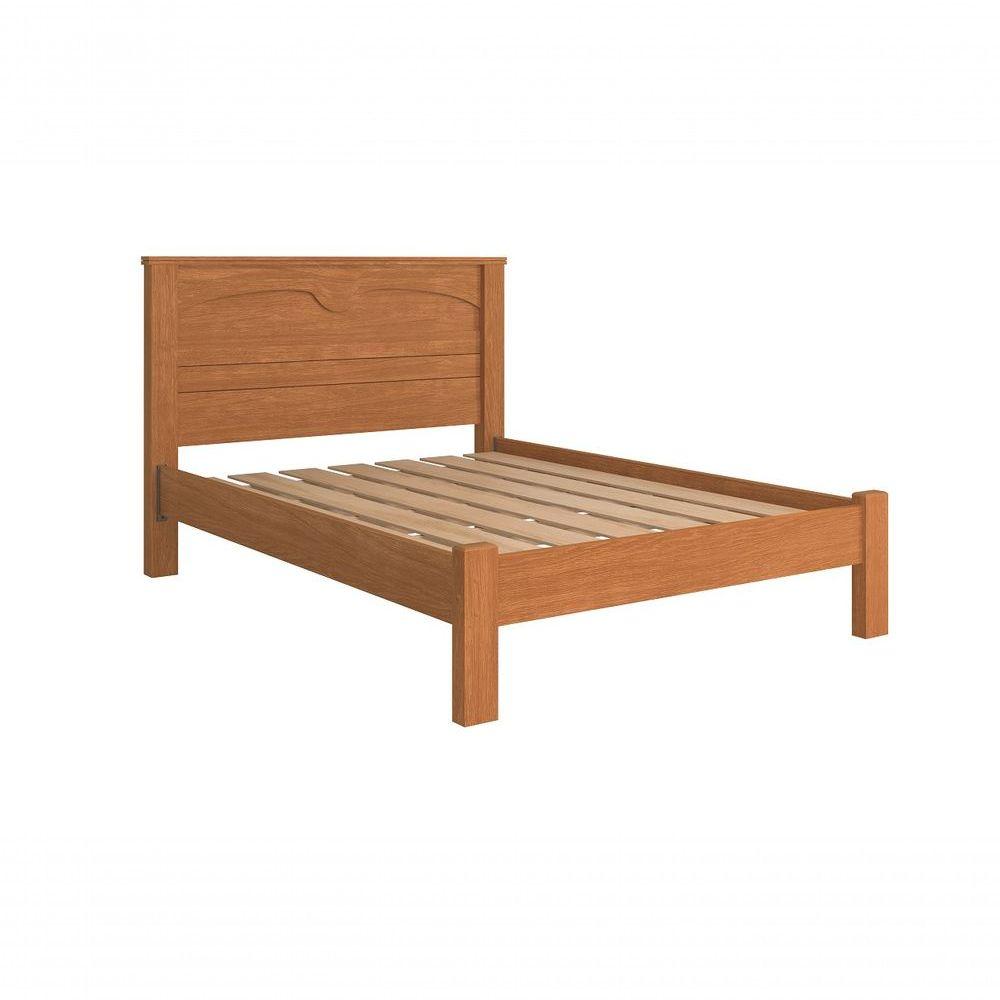 Miniatura Cama De Casal Amsterdã Modelo Moderno Luxo Camas Fenix Cor:nature