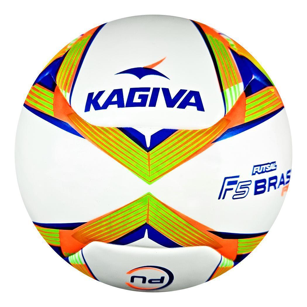 Miniatura Bola Futsal Kagiva F5 Pró Oficial Futebol Mais Inflador