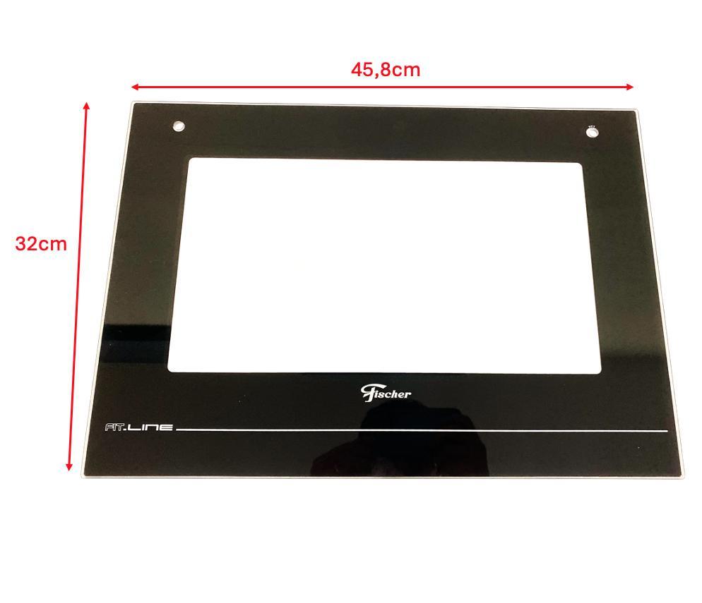 Miniatura Vidro Forno Fischer Fit Line Externo Modelo Novo De Lote