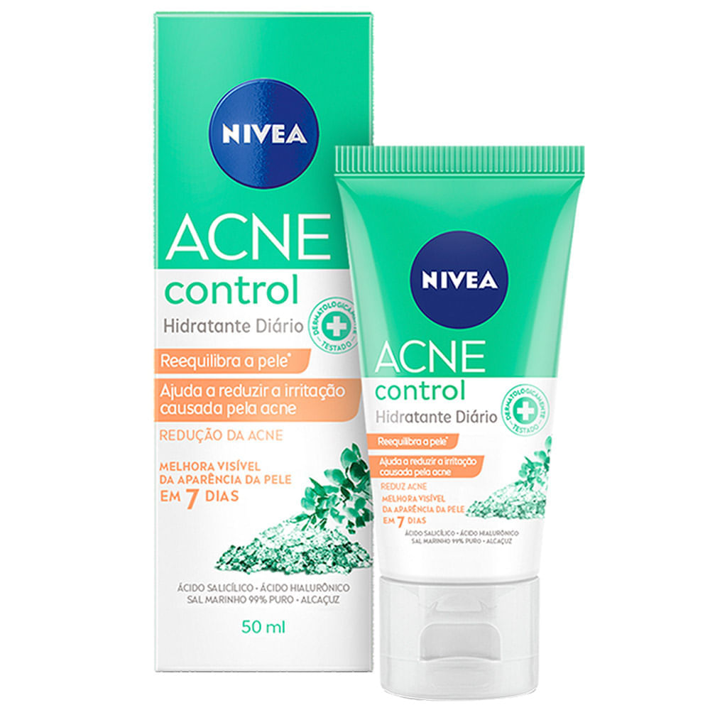 Miniatura Hidratante Facial Nívea Acne Control 50ml
