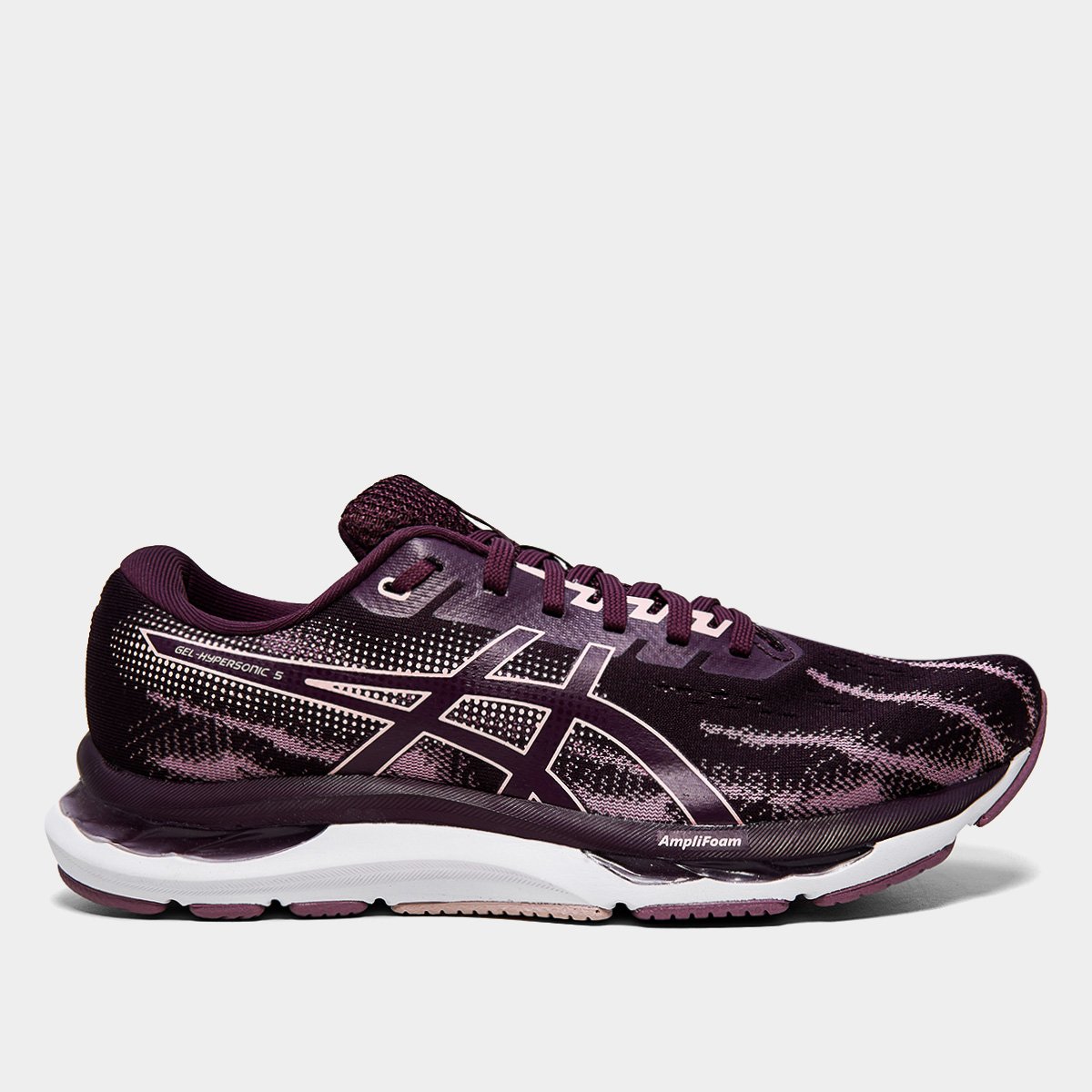 Miniatura Tênis Asics Gel-Hypersonic 5 Feminino Roxo - 34