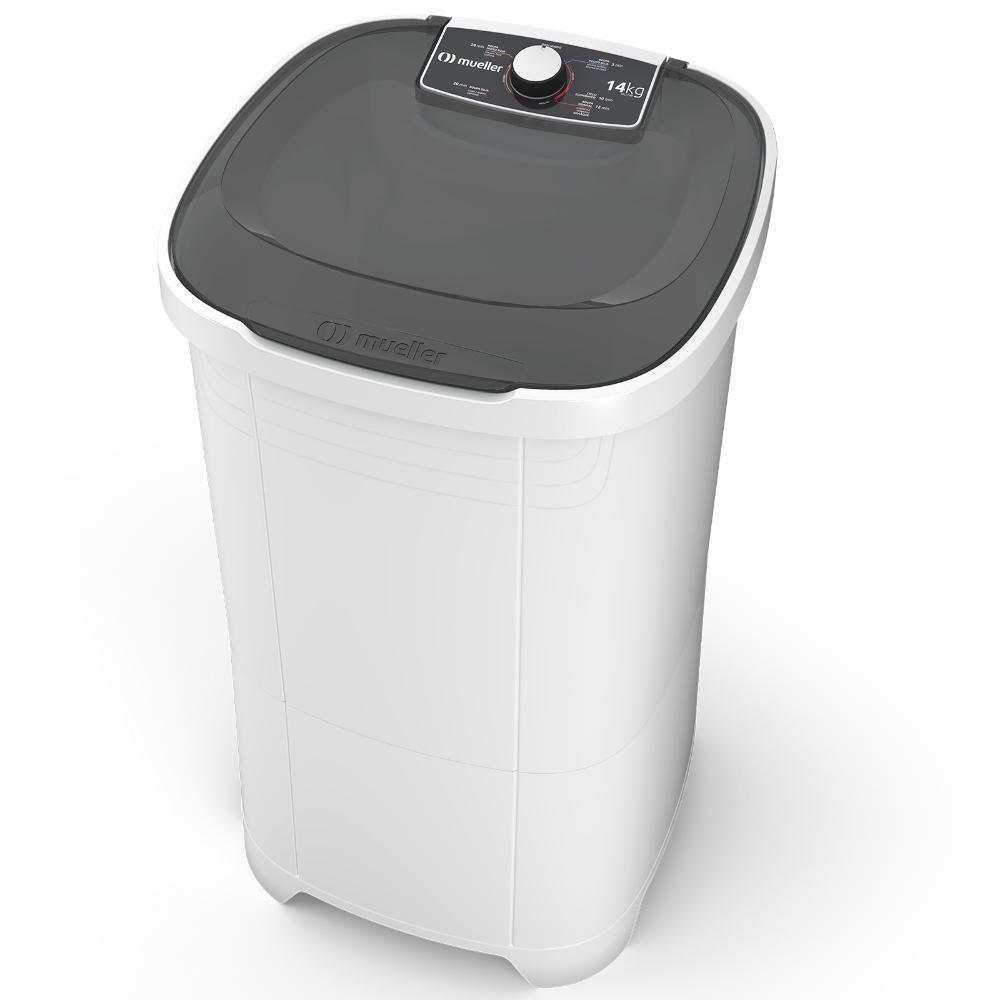 Miniatura Tanquinho De Lavar Roupa Mueller 14 Kg Semiautomático MLT14B Branco 220V