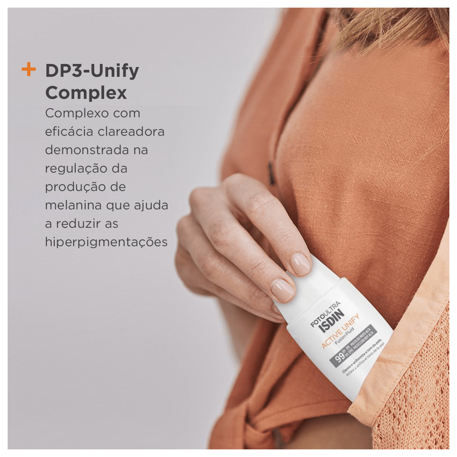 Isdin Foto Ultra Active Unify Fluid Fps99 Protetor Solar Blz