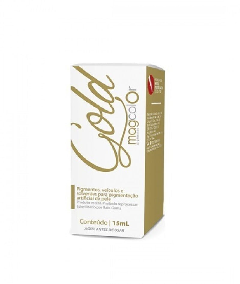 Miniatura Pigmento magcolor gold - bege escuro 15ml