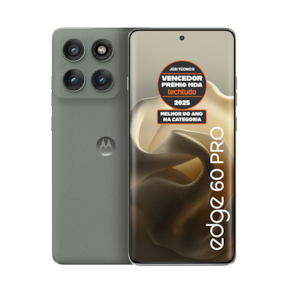 Miniatura Smartphone Motorola Edge 60 Pro 5G Cinza 512GB, 12GB RAM + 12GB Ram Boost, Tela 6.7" 120Hz, Câmera Sony LYTIA 700C 50MP e Dimensity 8350 Extreme