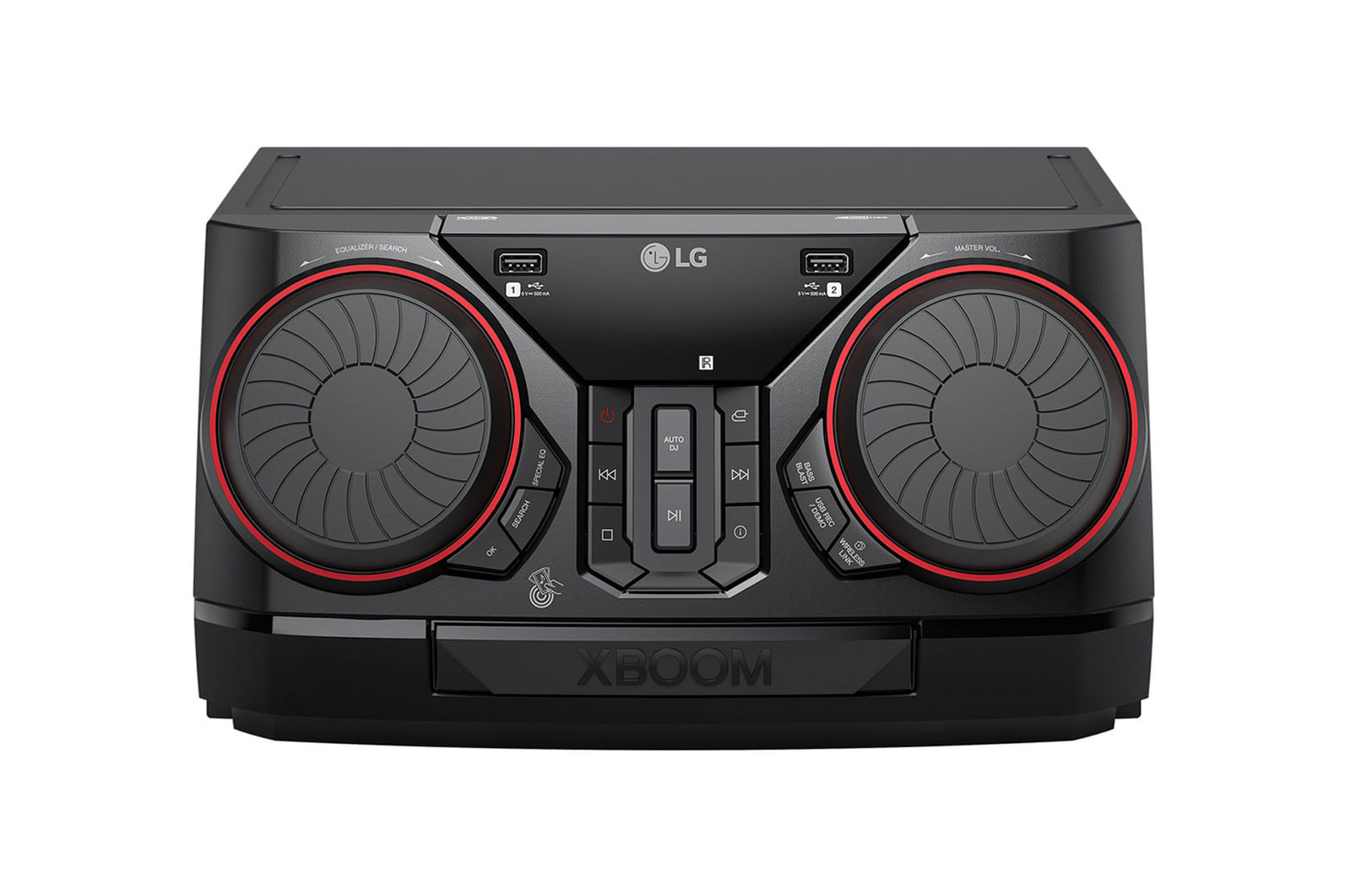 Miniatura Mini System LG XBOOM CK43N - 220W RMS, Graves Potentes, Multi Bluetooth, Modo Rádio FM
