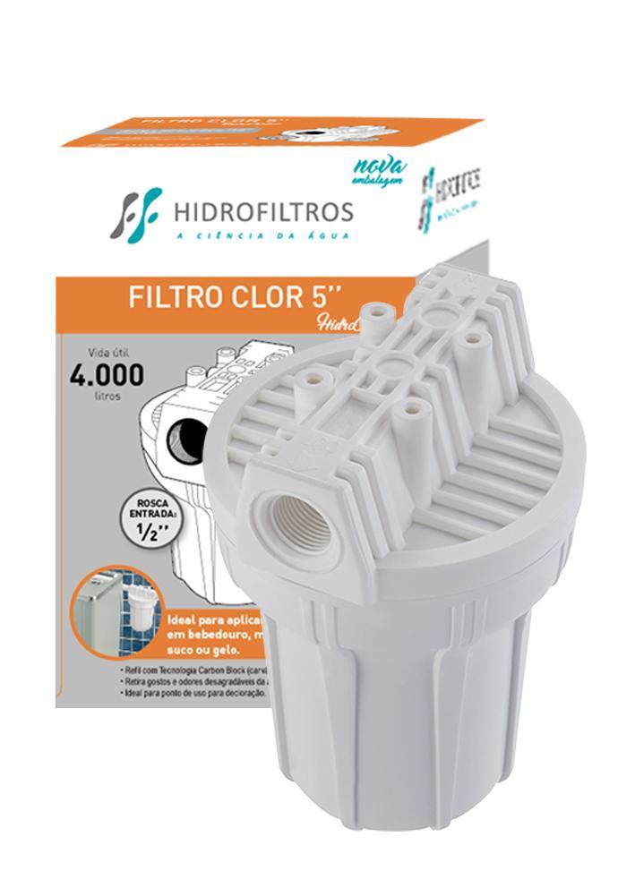 Miniatura Filtro Hidrofiltros 80L/H Clor 5 Pou P Maquina Lavar Roupa