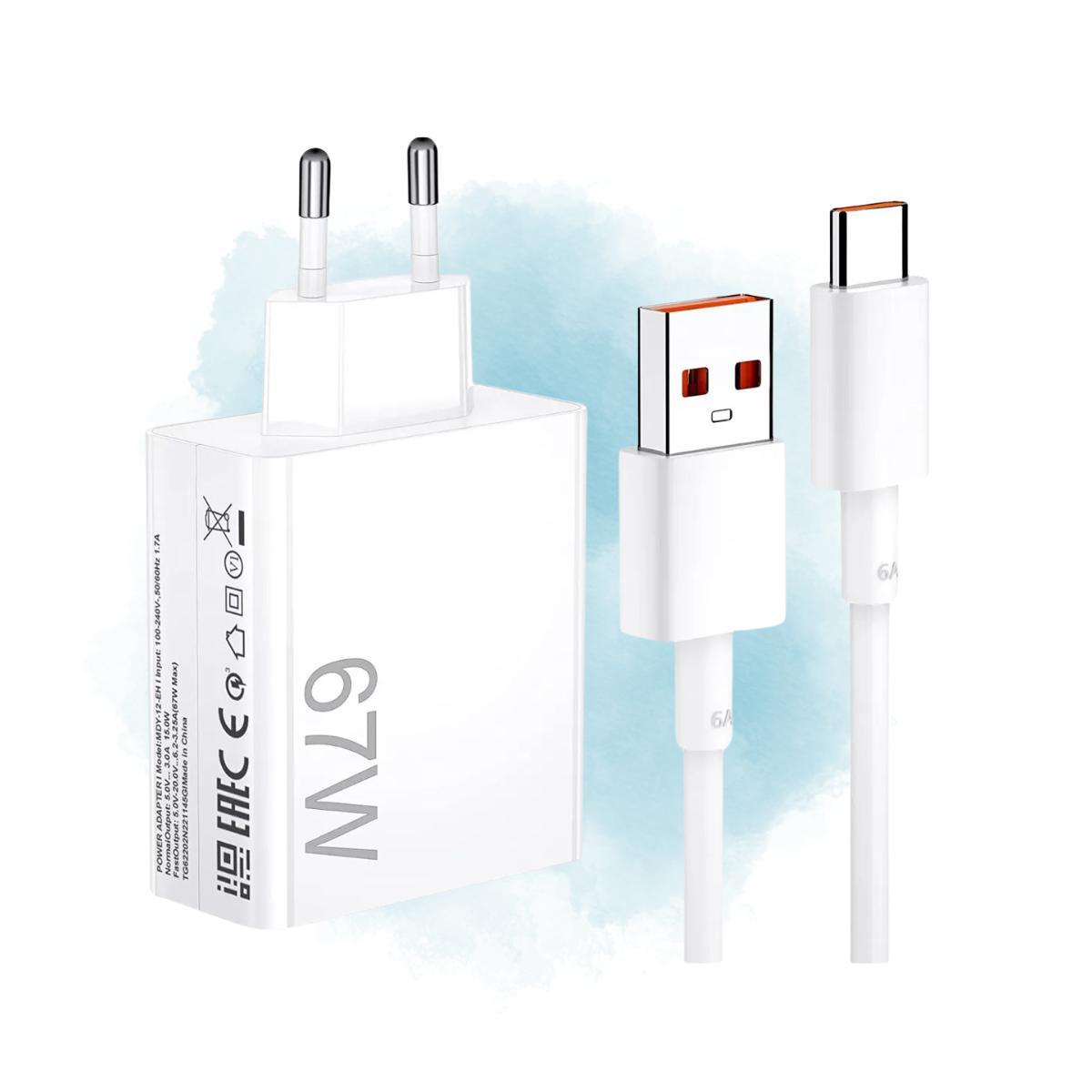 Miniatura Carregador Turbo 67W Compatível Tablet Galaxy Tab A9 Plus