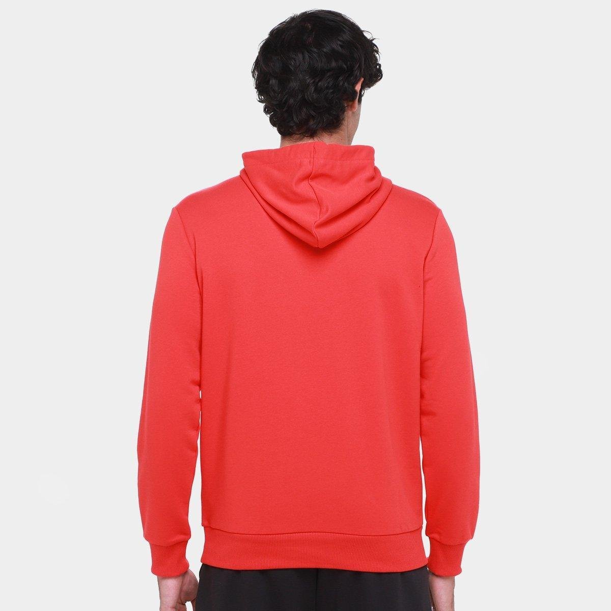 Miniatura Moletom Com Capuz Puma F1 ESS Masculino Vermelho - G