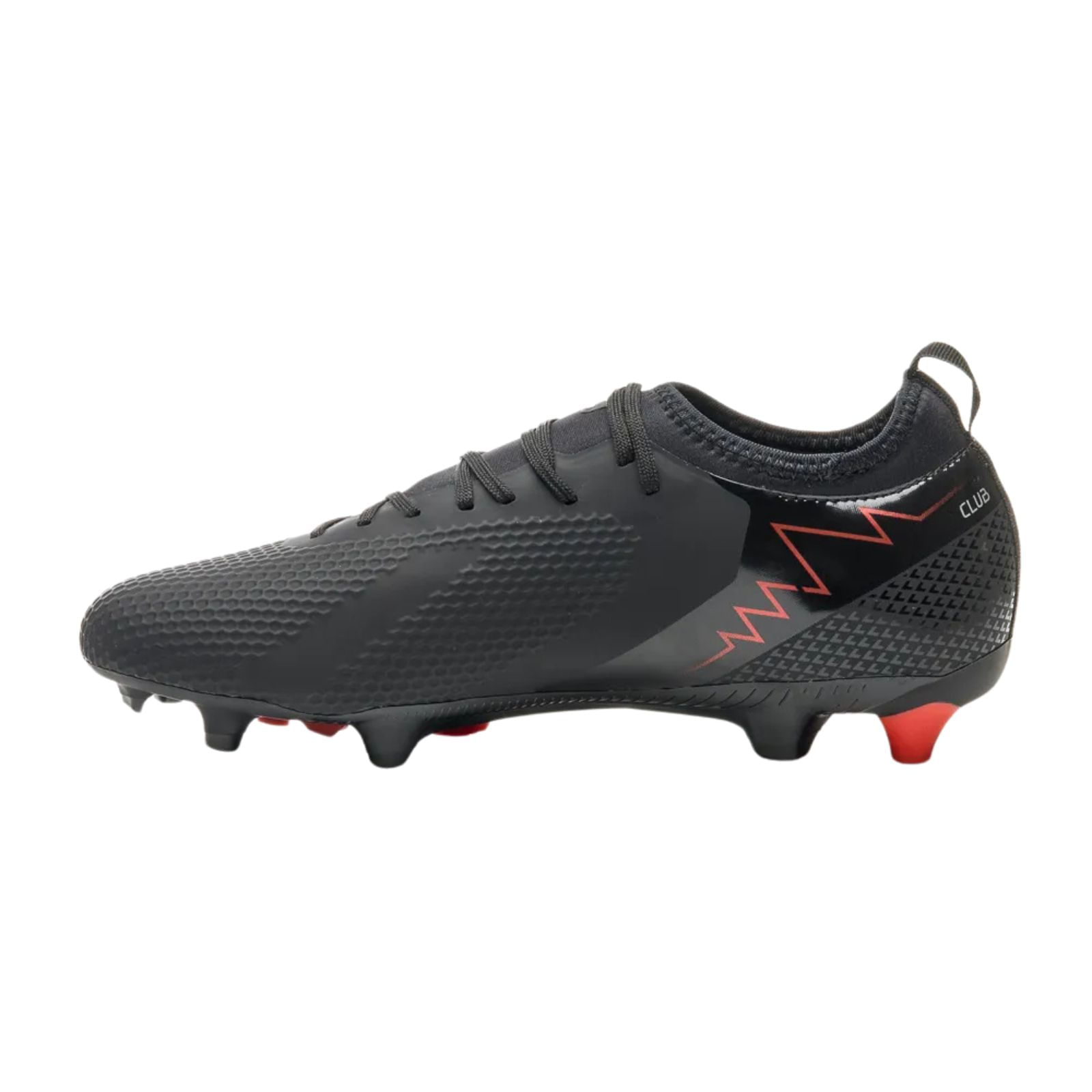 Miniatura Chuteira Campo Umbro Adamant Top Speed Club Preto/Vermelho/Branco TAM 37