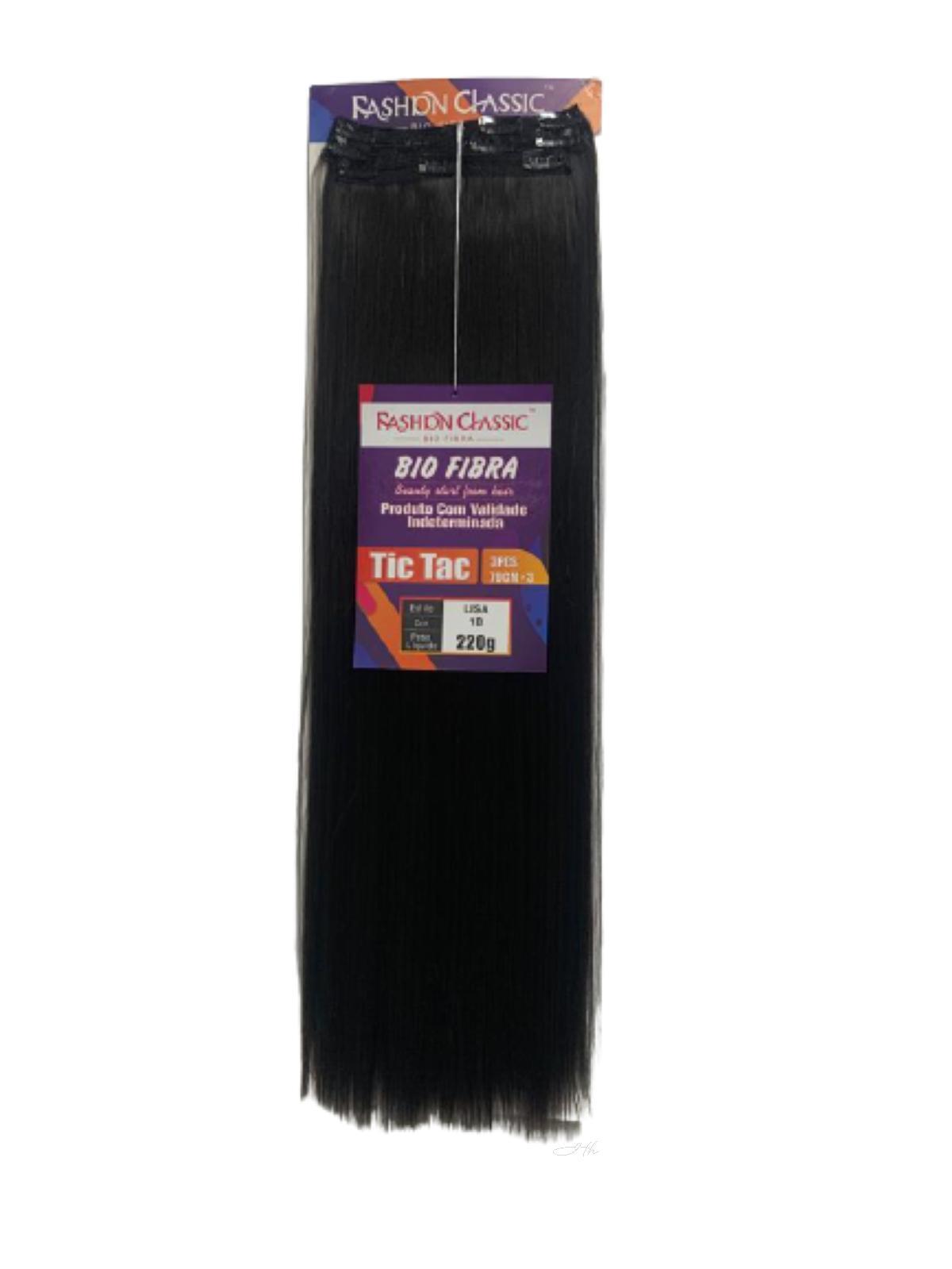 Miniatura Aplique Tictac Lisa Bio Fibra 70Cm 220G