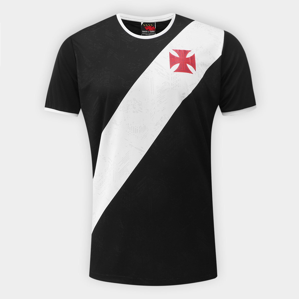 Miniatura Camiseta Vasco Building Masculina Preto - P