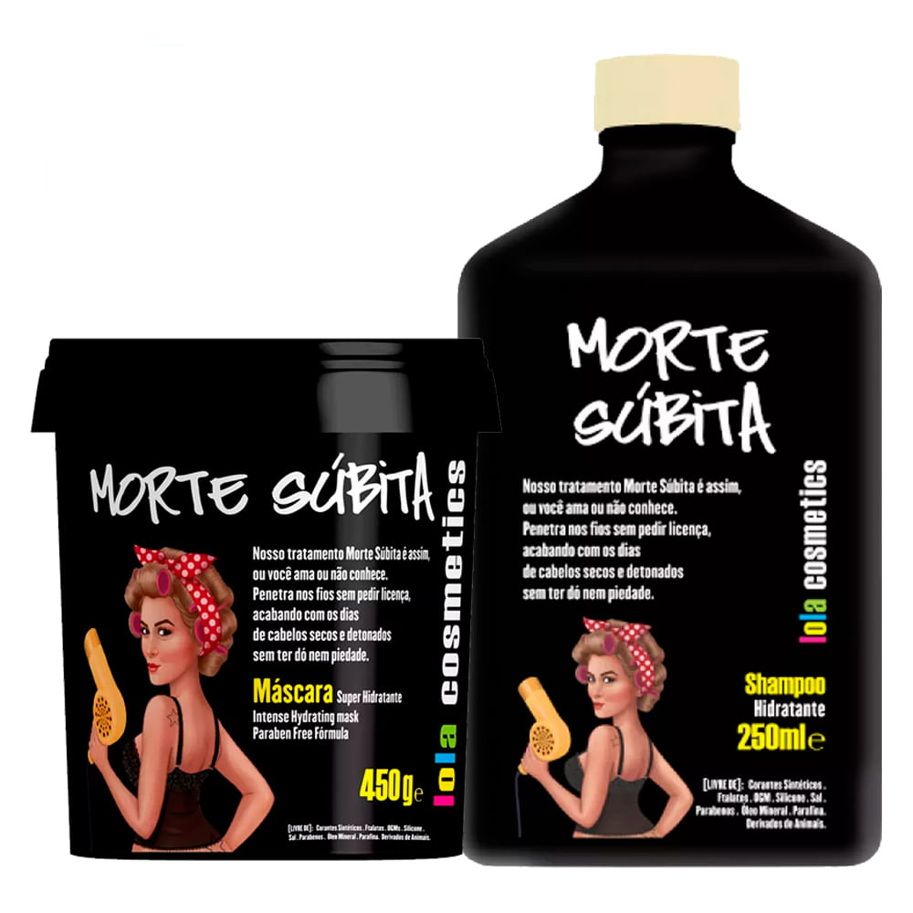 Miniatura Lola Cosmetics Morte Súbita Kit - Shampoo + Máscara Kit