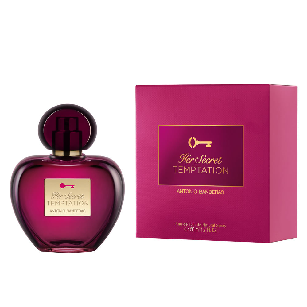 Miniatura Her Secret Temptation Antonio Banderas Perfume Feminino - Eau de Toilette 50ml