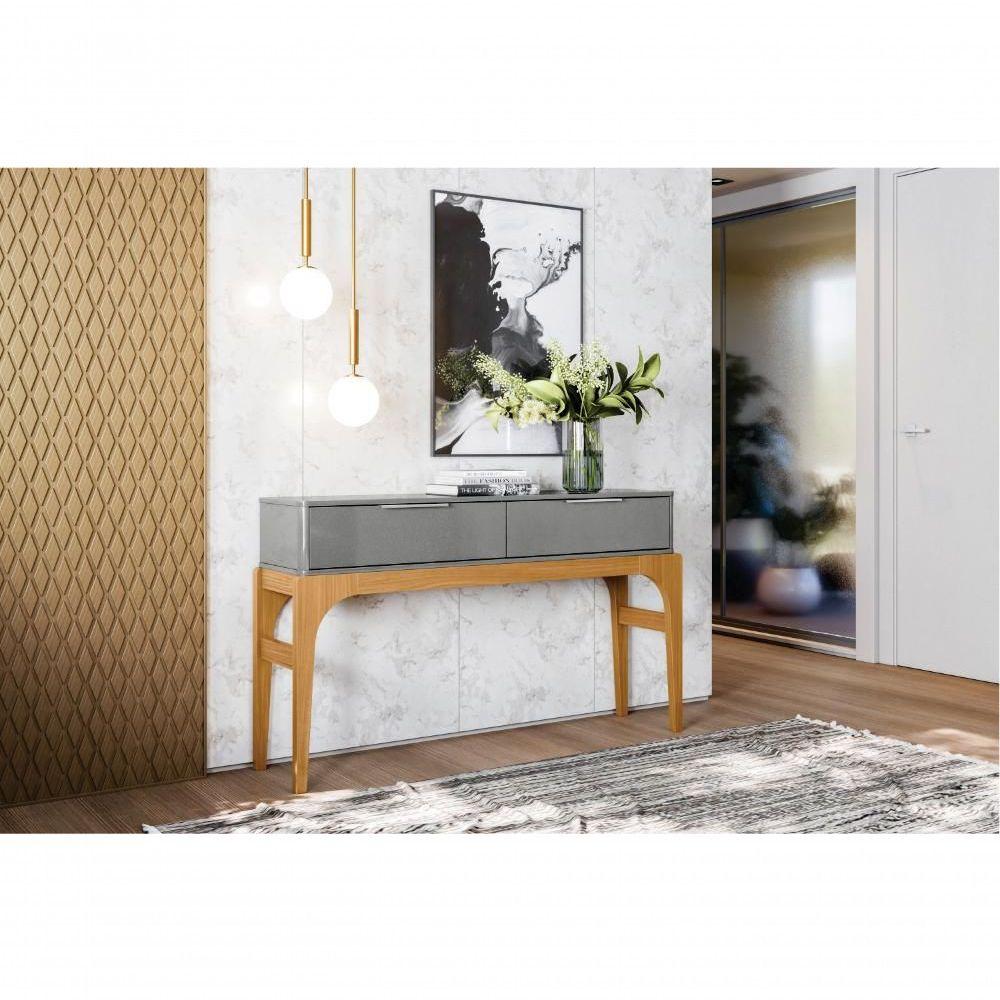 Miniatura Bancada 2 Portas Leu Cinza Perolizado Tauari