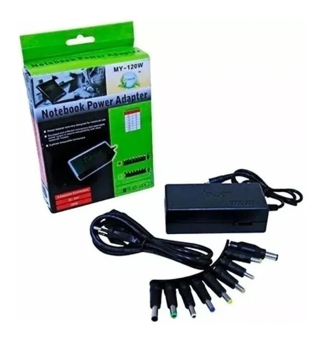 Miniatura Carregador Portátil Universal Para Notebook - My-120W