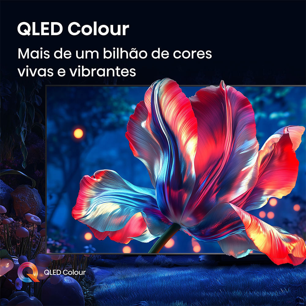 Smart TV Hisense QLED 4K 85" Polegadas com Dolby Vision, Dolby Gaming, Alexa e Google - 85Q7QG Bivolt