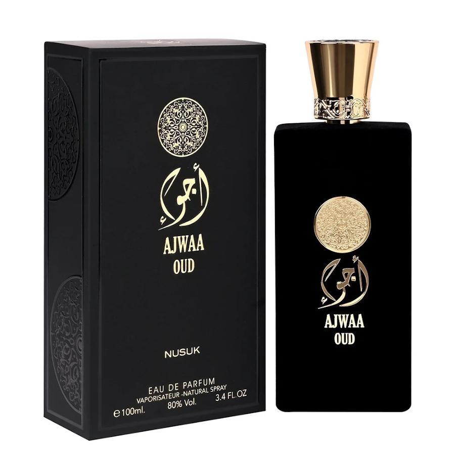 Miniatura Ajwaa Oud Black Nusuk Perfume Masculino Eau Parfum 100Ml