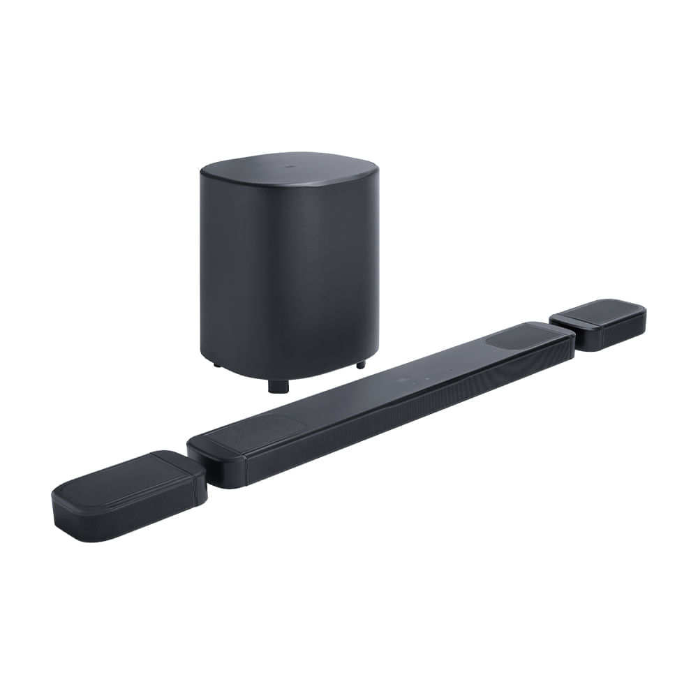 Miniatura Soundbar JBL Bar 1000 7.1.4 Canais Wireless com 480W RMS, PureVoice 2.0 e MultiBeam™ 3.0 Bivolt