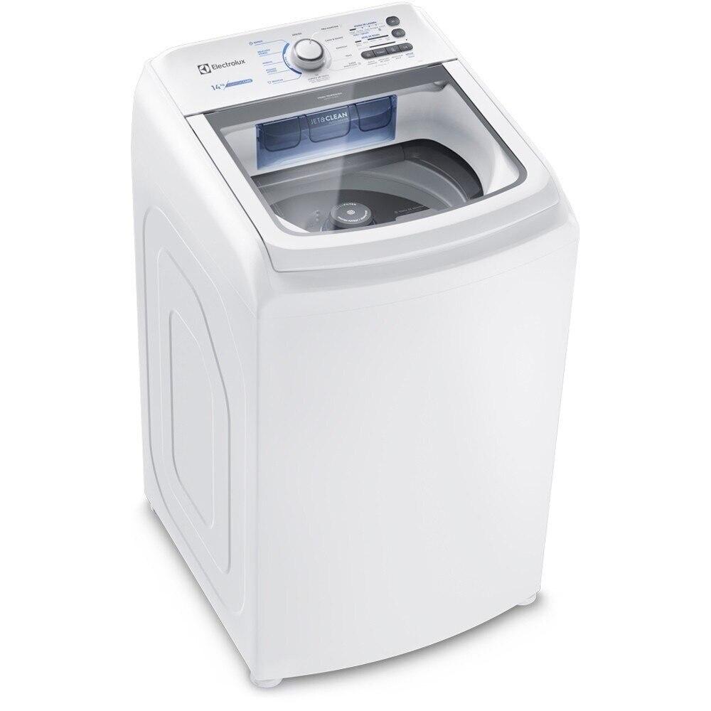 Miniatura Máquina de Lavar Roupas Electrolux LED14 14 Kg Essential Care com Cesto Inox, Branco - 220 Volts