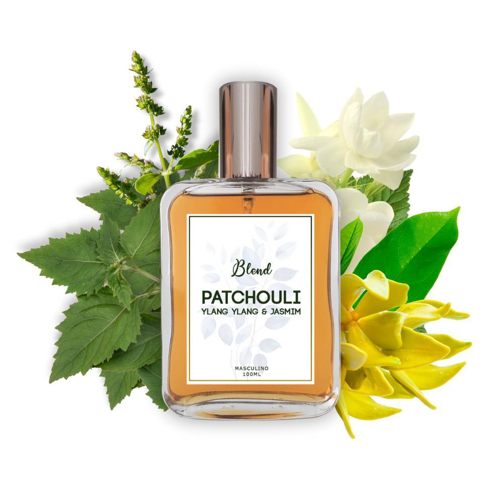 Miniatura Perfume Blend Patchouli, Ylang-Ylang & Jasmim 100Ml Sedutor