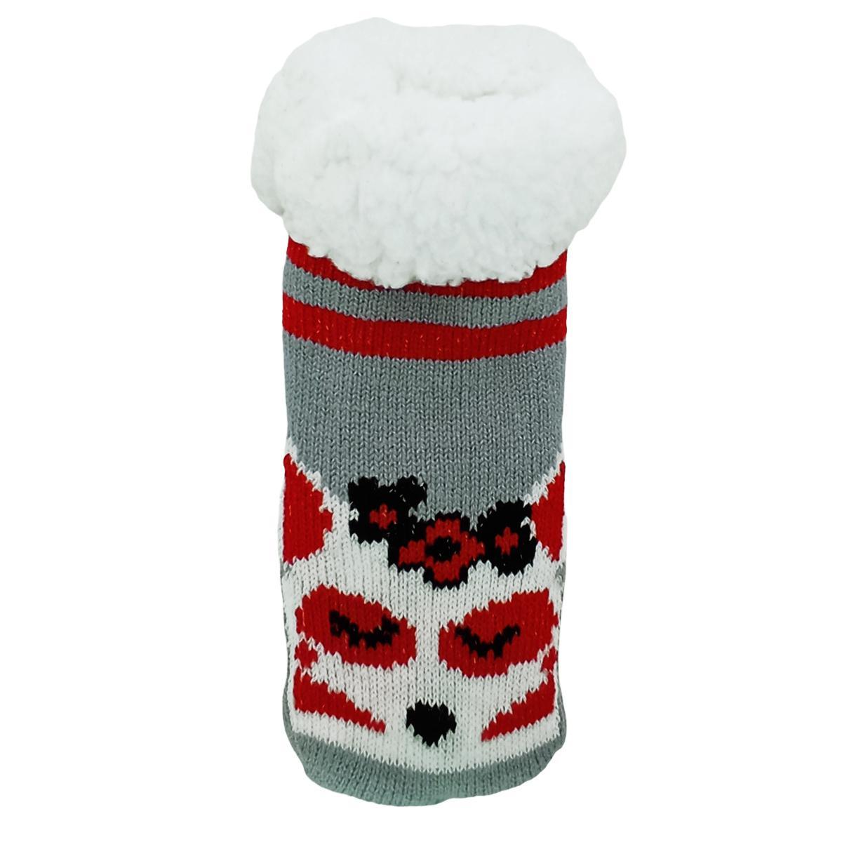 Miniatura Kit Inverno Meias Térmicas Forradas Com Luvas Quentinhas