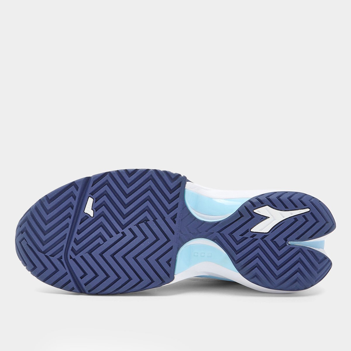 Miniatura Tênis Diadora Finale W AG Masculino Branco+Azul - 34