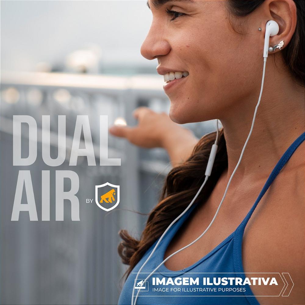Earbuds - Fone de ouvido Fone de ouvido Dual Air Lightining MFI - Gshield
