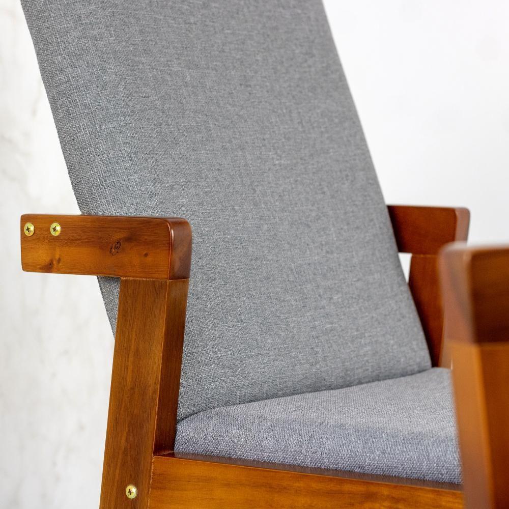 Conjunto Mesa De Jantar Branca 120cm Com 4 Cadeiras - Cinza