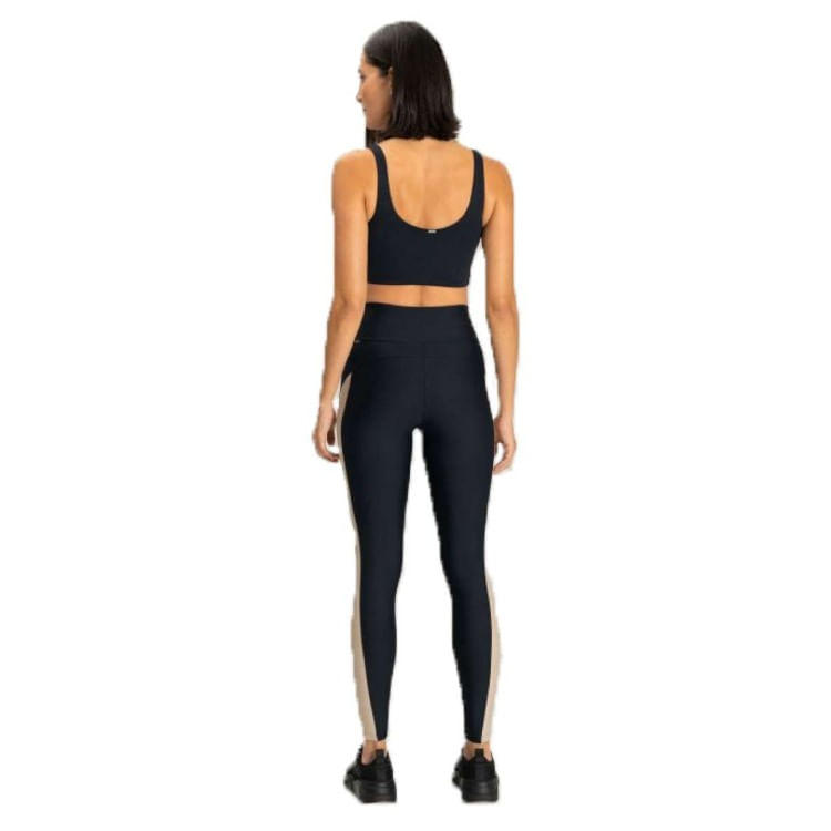 Miniatura Legging Live! Color Hype Feminino - Preto - PRETO GG