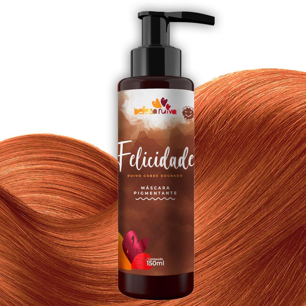Kit Beleza Ruiva Encanto Colors Ruivo Doce Leite Base 7