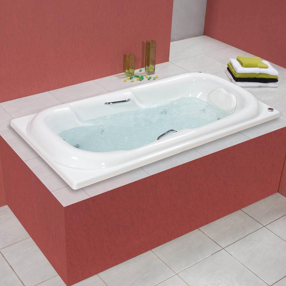 Miniatura Banheira Hidromassagem Astra Tahiti Super Luxo 180cmx92cmx53cm - 04 Jatos Acrílico P6 Sem Aquecedor 220V