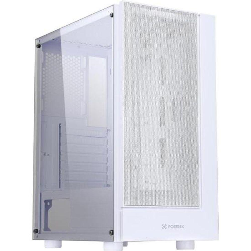 Gabinete Gamer Fortrek Cruiser Mid Tower Rgb Branco