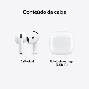 Apple AirPods 4 - Branco