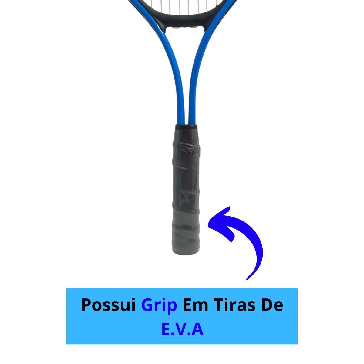 Miniatura Raquete Para Tênis De Quadra Com Bolsa De Transporte Ys27689