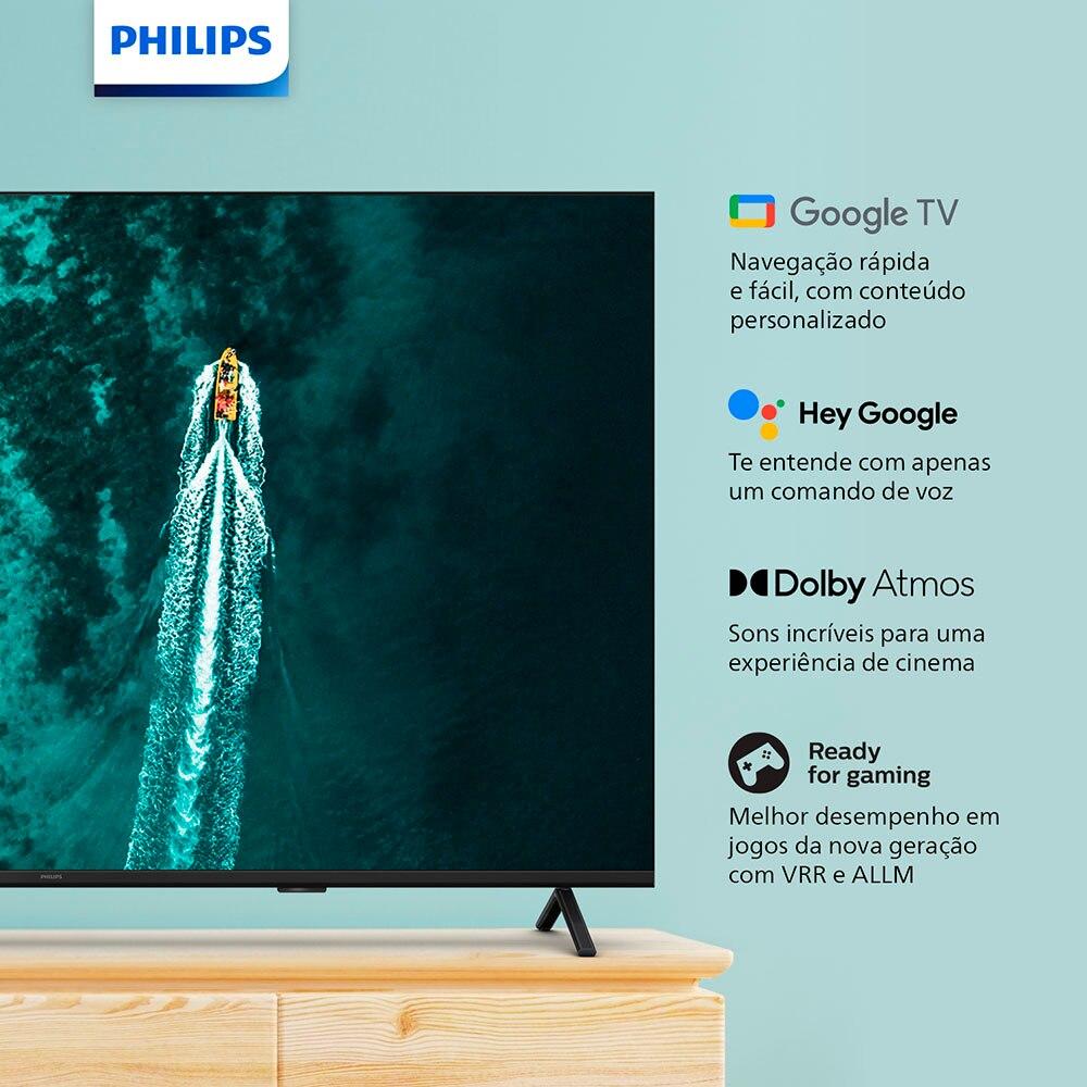 Smart Tv Philips Led 65 Polegadas 4K UHD ST, PUG7419/78