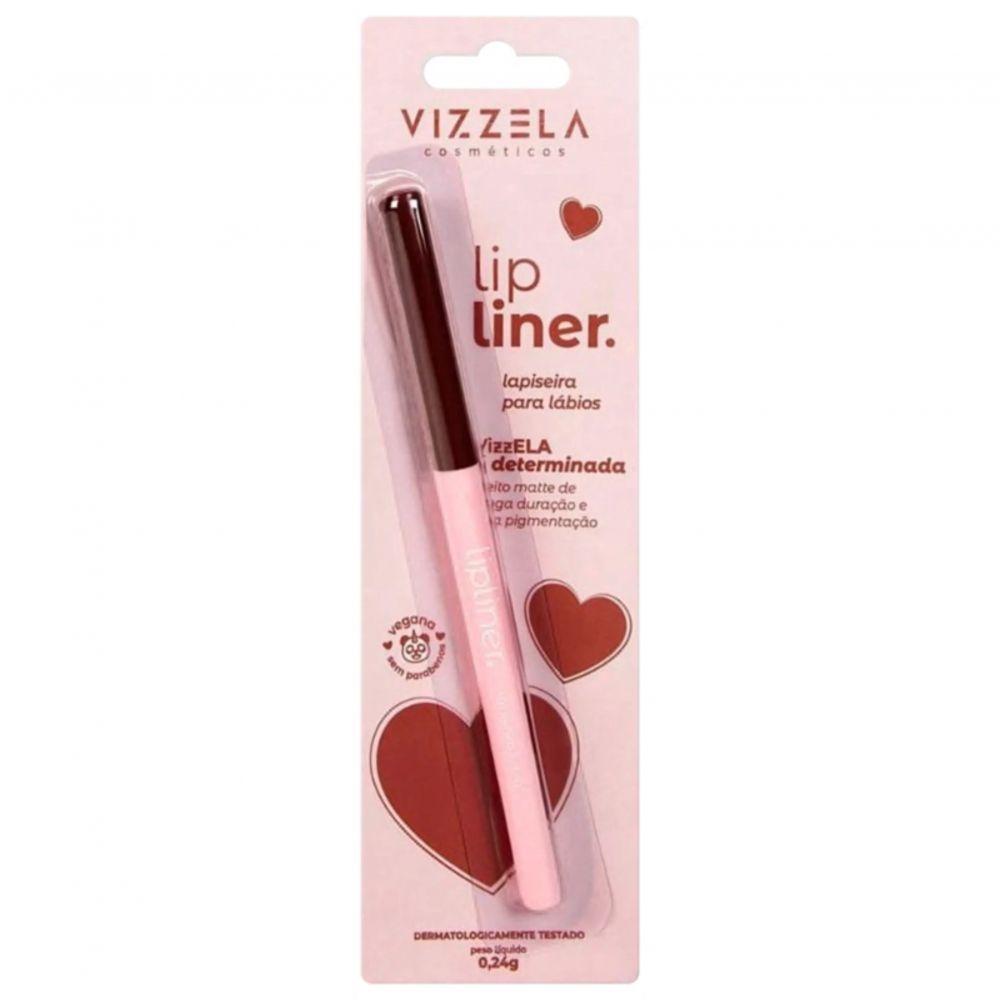 Miniatura Lápis De Boca - Vizzela - Lapiseira Retrátil - Lip Liner Cor Determinada