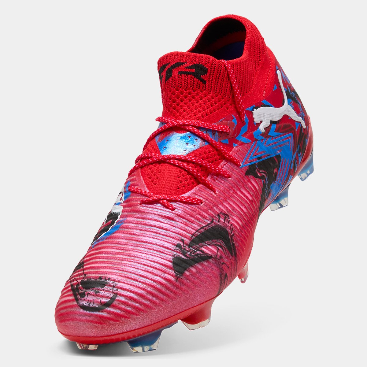 Miniatura Chuteira Campo Puma Future 8 Ultimate Playmakers Unissex Vermelho - 37