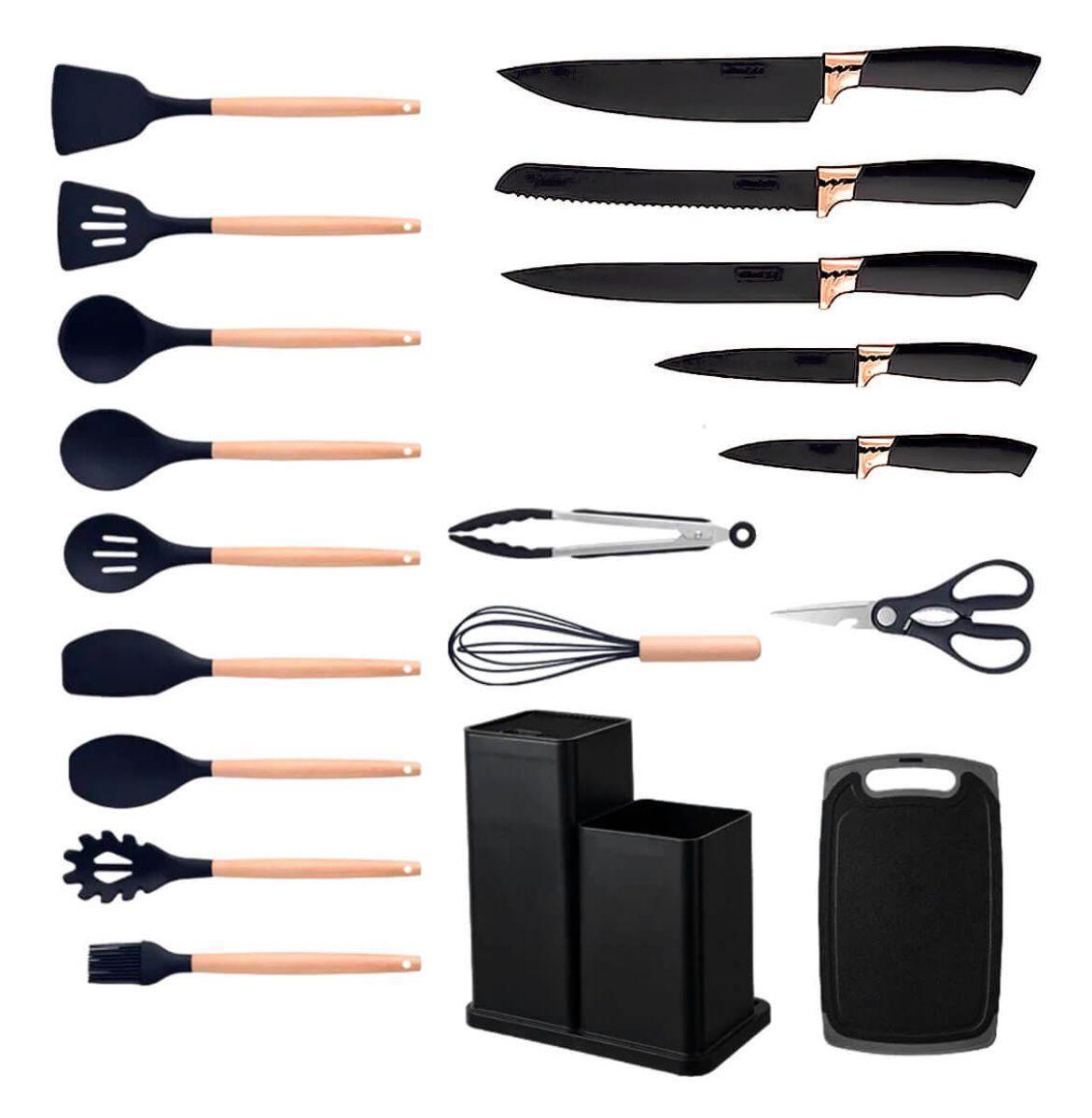 Miniatura Cozinha Faqueiro Jogo De Talheres Jogo Utensílios, Kit Faca