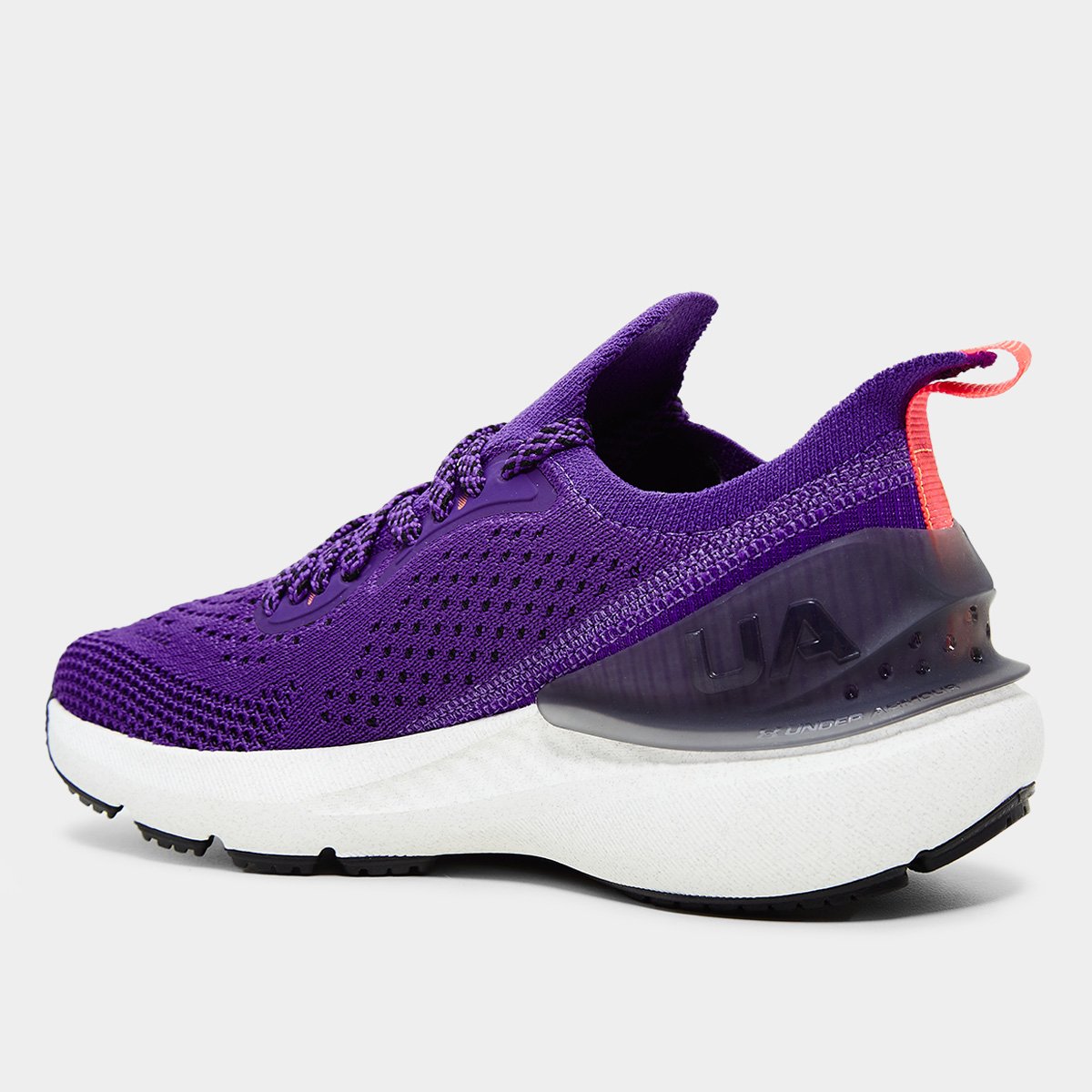 Miniatura Tênis Infantil Under Armour BGS CH. Quicker Menino Roxo+Preto - 28