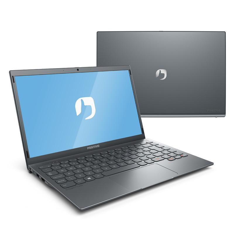 Miniatura Notebook Positivo Motion Gray Q464C-O 64Gb + Fone Bluetooth 64 gb - Cinza - Notebook - Positivo - Intel atom x5-z8350 - Windows 10 home