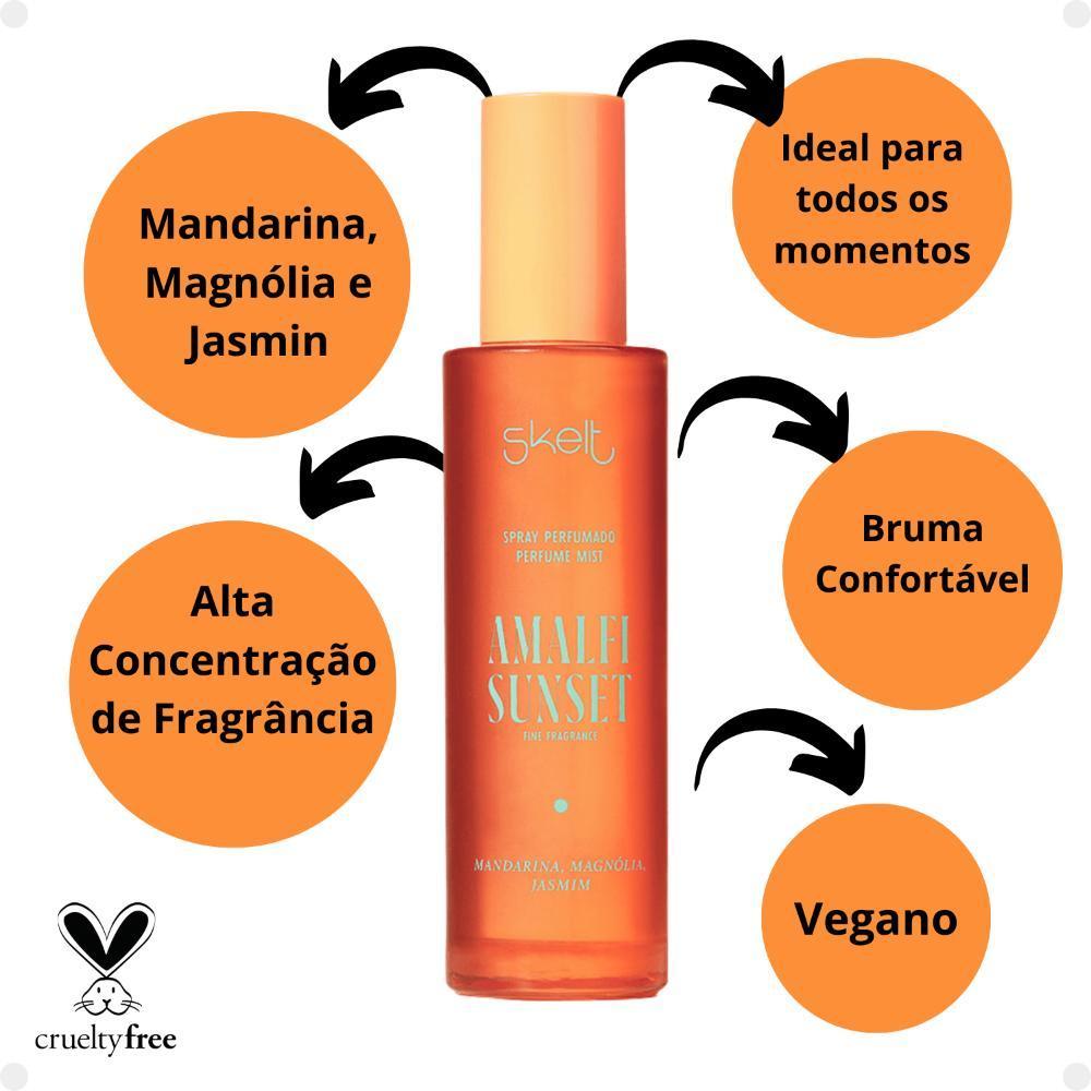 Miniatura Perfume Skelt Amalfi Sunset Colônia Spray Perfumado 100Ml