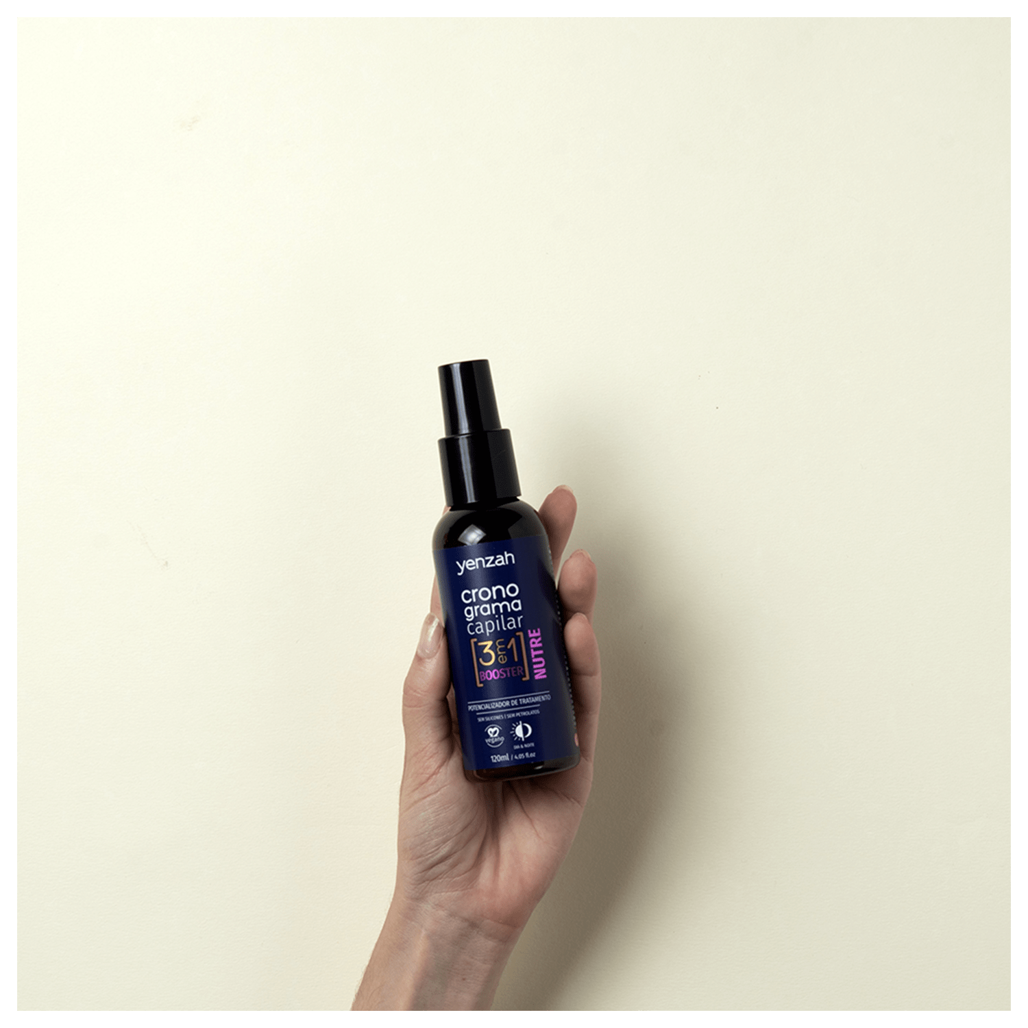 Yenzah Cronograma Capilar 3 em 1 - Booster Capilar Nutrição 120ml