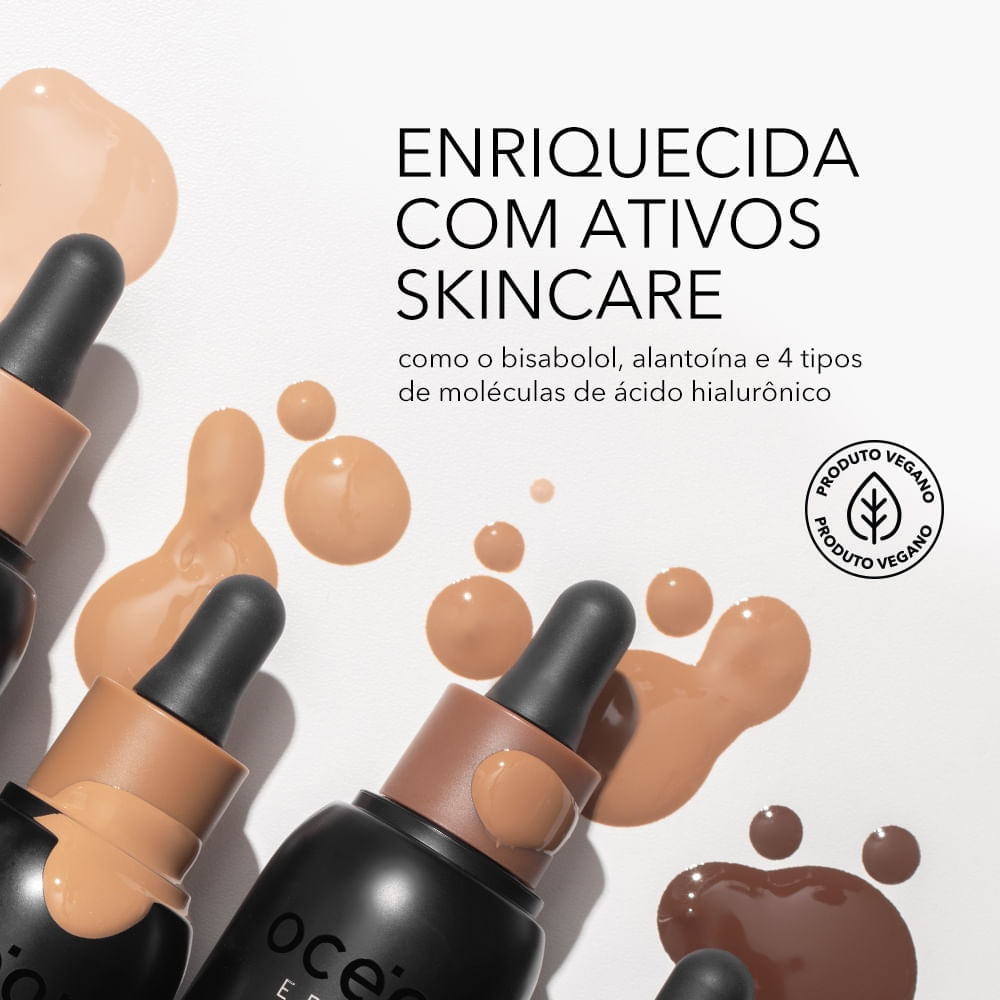 Base Fluida Océane Edition Skin Tint FPS30 30ml 110F