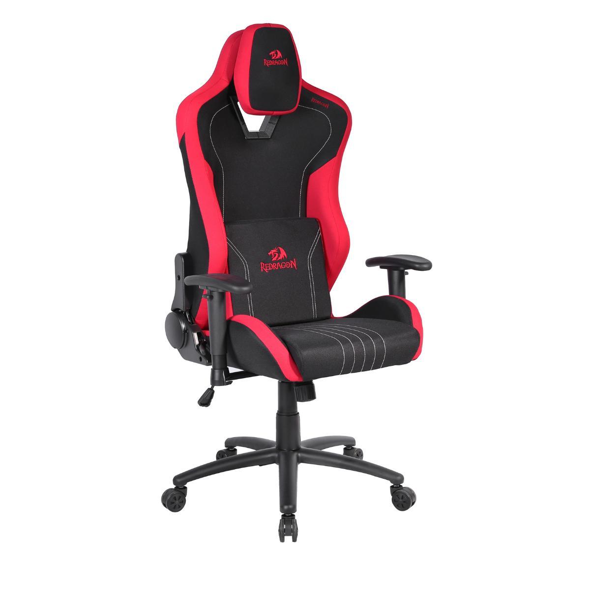 Miniatura Cadeira Redragon Heth Reclinável 2D Preto E Vermelho C313-Br