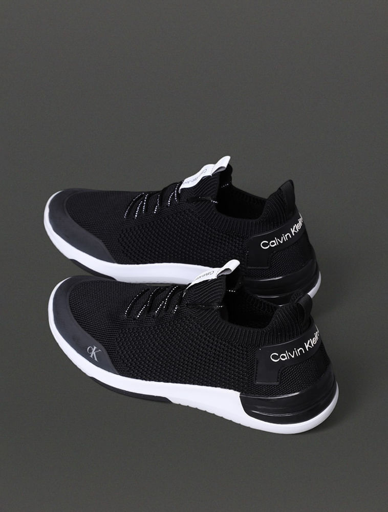 Miniatura Tênis Feminino Air Knitting Calvin Klein Jeans - Preto Tênis Feminino Air Knitting Calvin Klein Jeans Preto 34