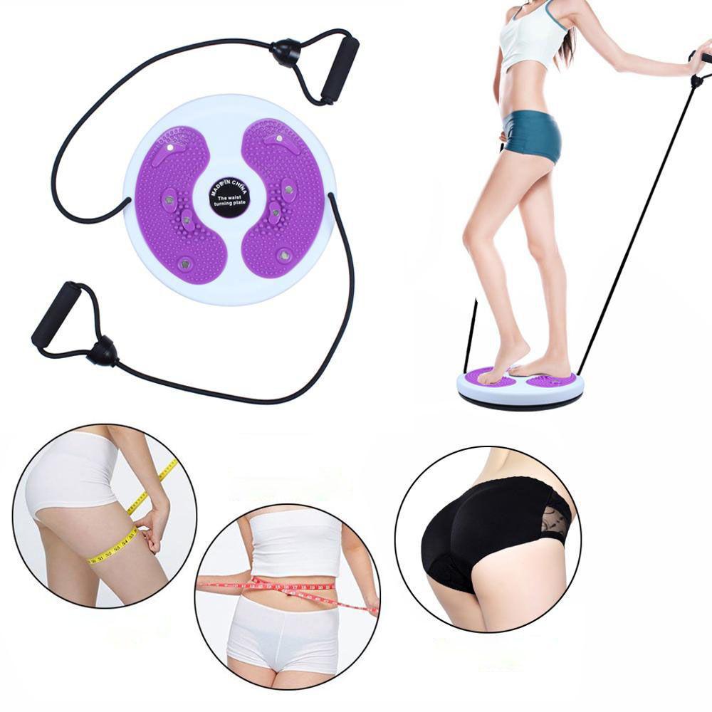 Disco De Equilíbrio Exercício Com Elásticos Waist Twisting